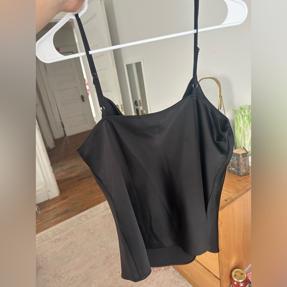 Banana Republic Satin Cowl Tank Top - Picture 3 of 4